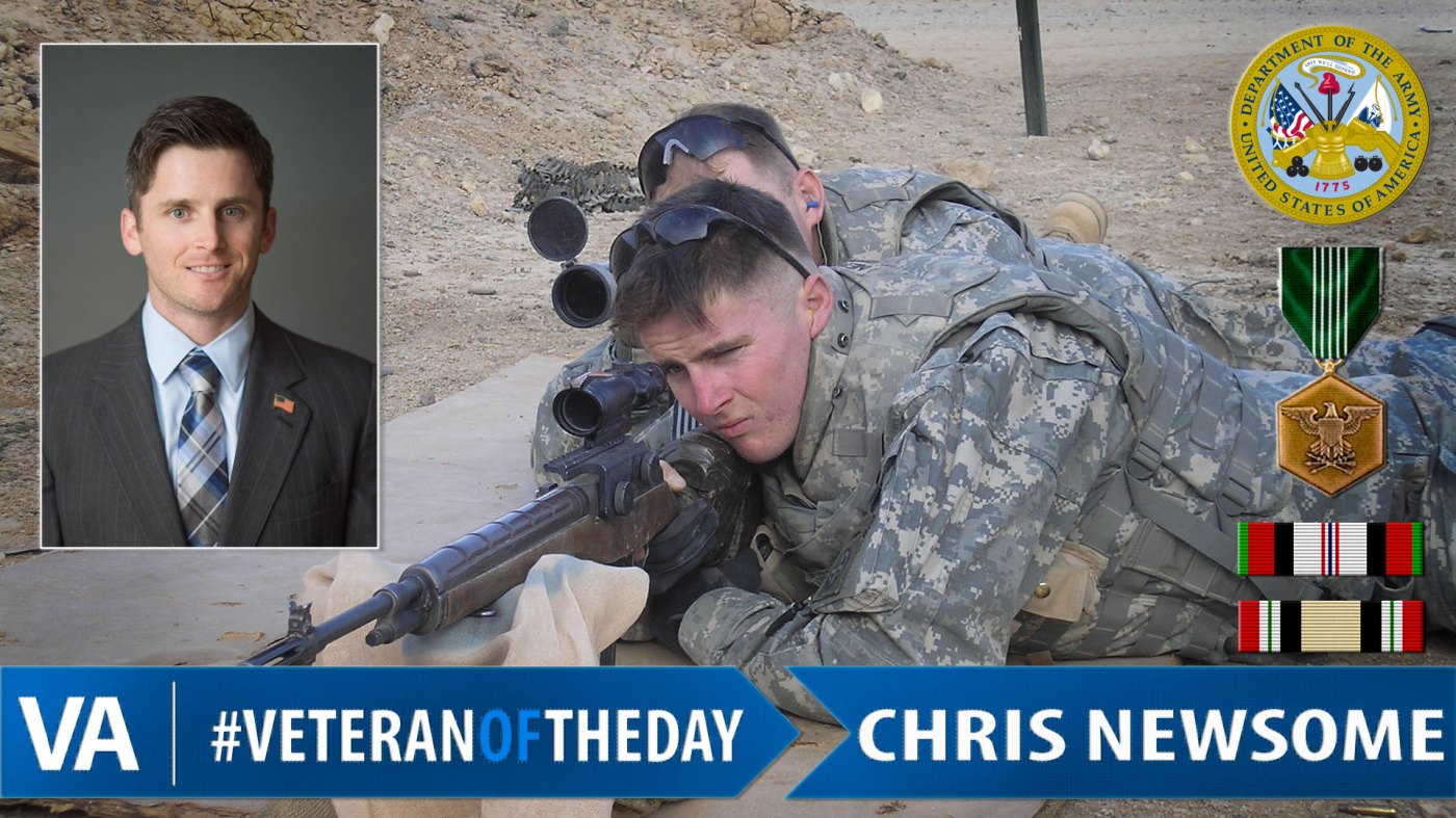 #VeteranOfTheDay Army Veteran Chris Newsome