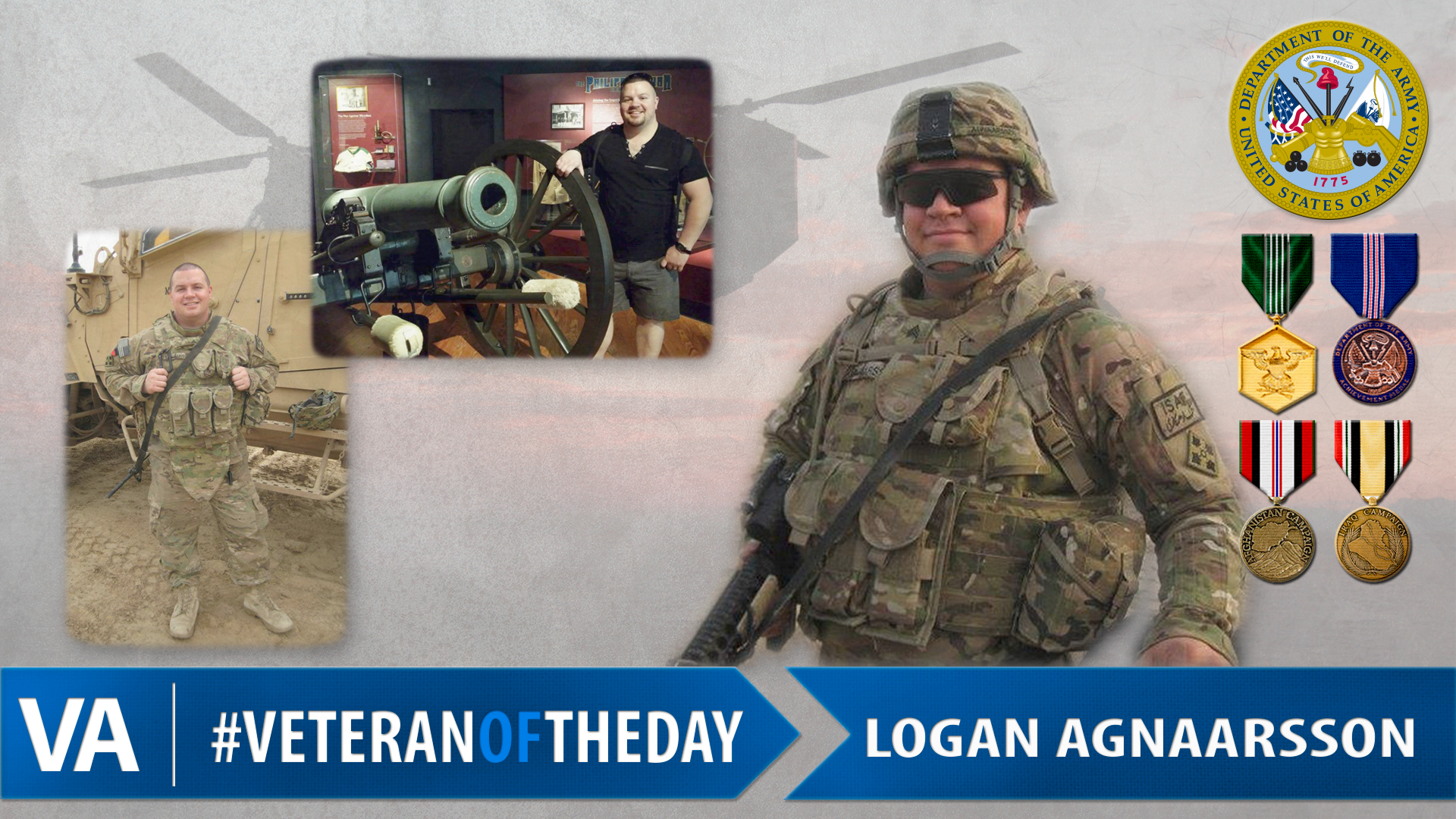 Logan Agnaarsson - Veteran of the Day
