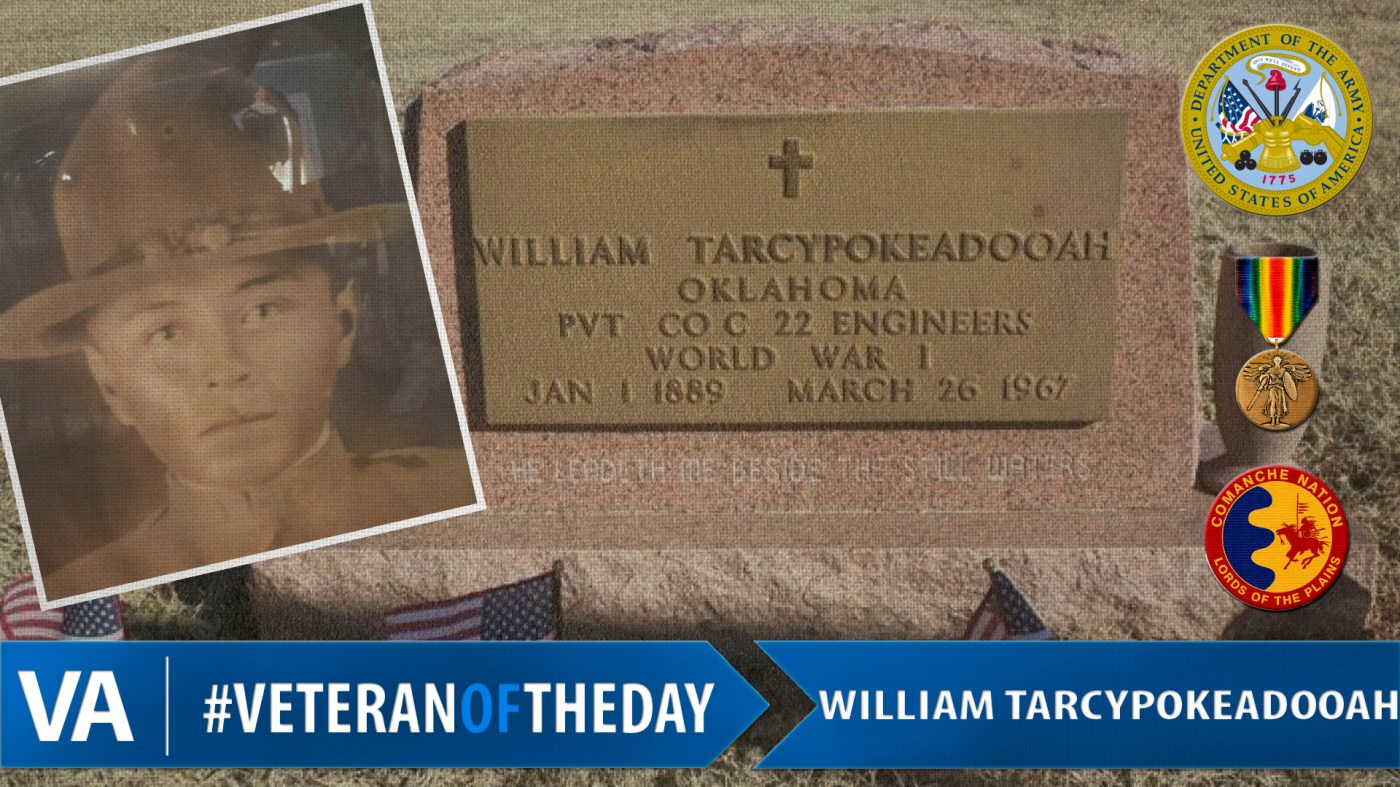 #VeteranOfTheDay William C. Tarcypokeadooah