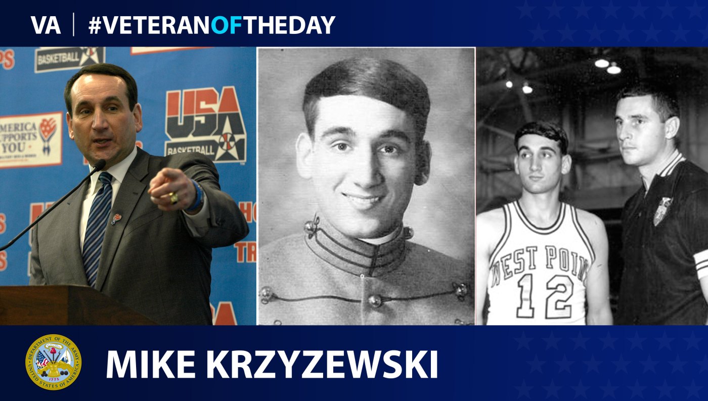 Mike Krzyzewski - Veteran of the Day