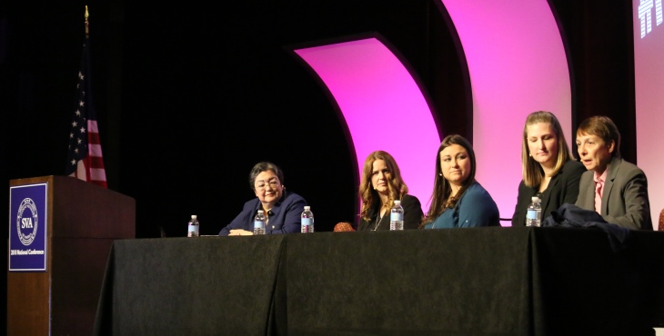 Image: A panel during at SVA's 2017NatCon