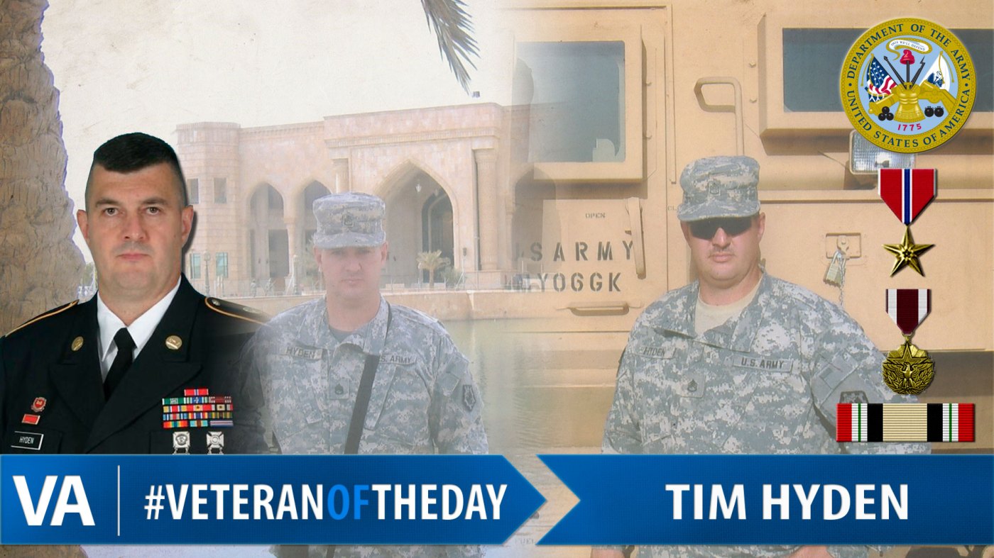 Tim Hyden - Veteran of the Day