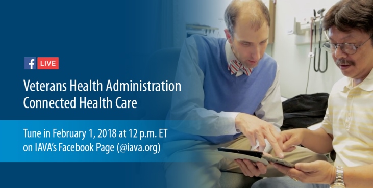 Learn about VA’s connected health care tools during Facebook Live event