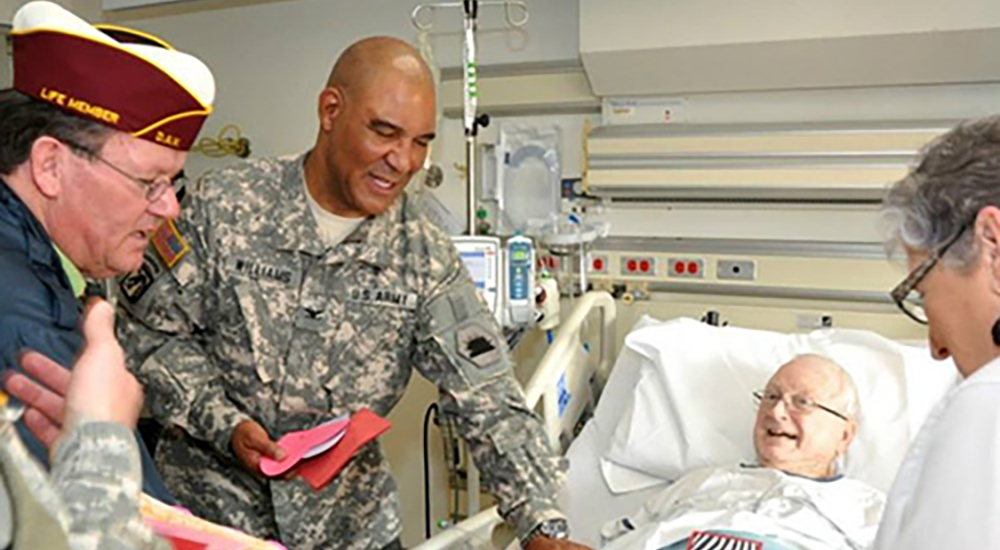 VA medical centers across the country are saluting our Veteran patients with valentines