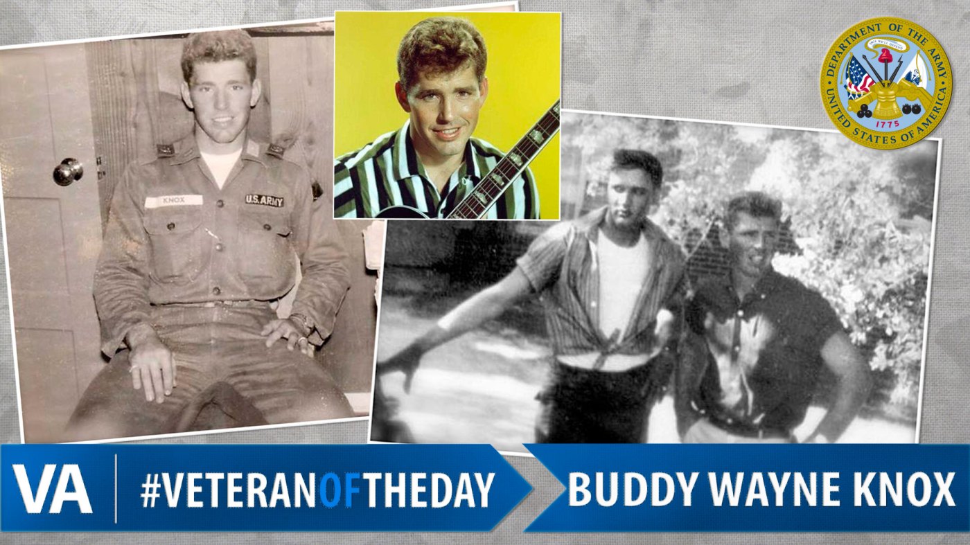 Buddy Wayne Knox - Veteran of the Day