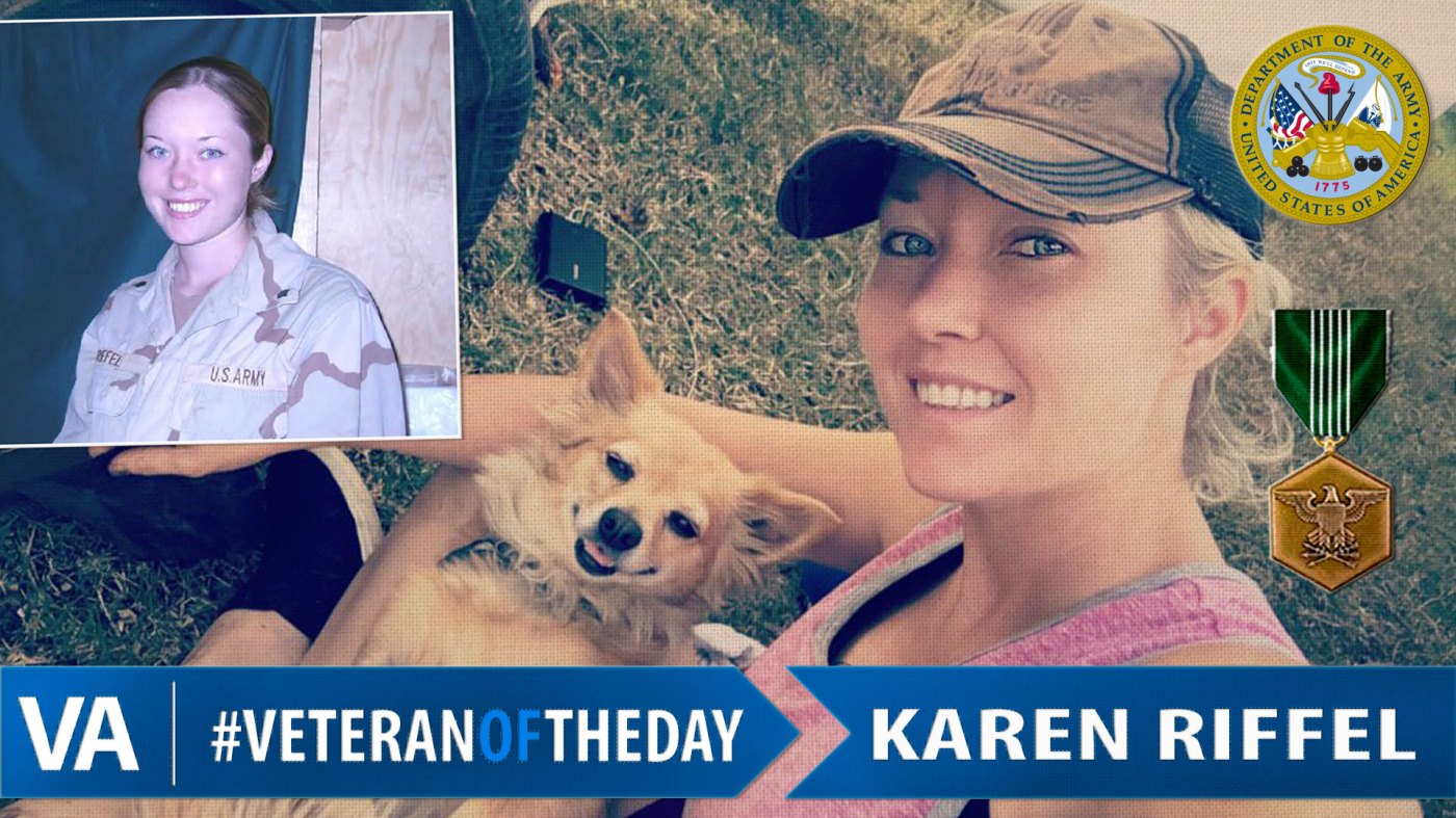 Karen Riffel - Veteran of the Day
