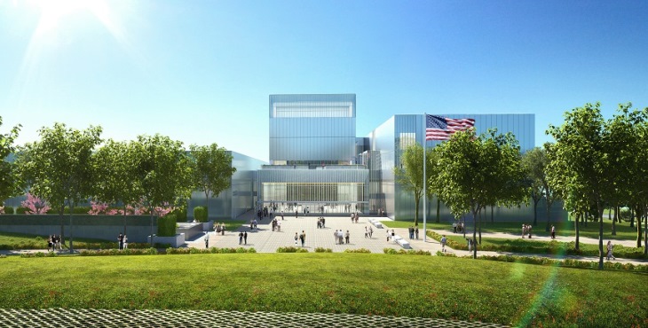IMAGE: Artist rendering of the new museum.
