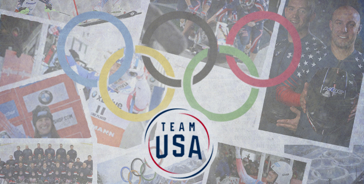 Banner Image Montage of Team USA Winter Olympics