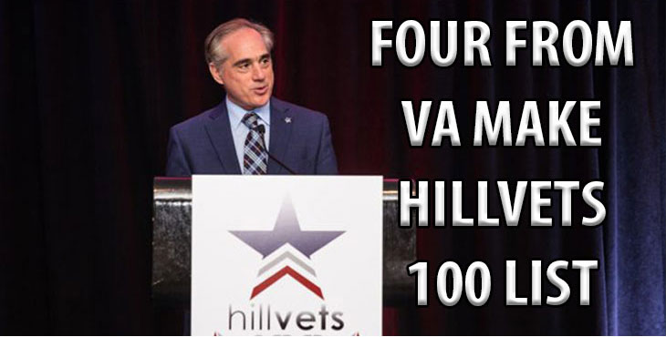 Four VA employees named to HillVets 100 list