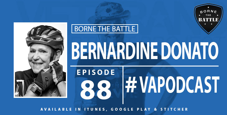 #BorneTheBattle 88: Bernardine Donato – Navy & Air Force Veteran, Athlete and Team RWB leader