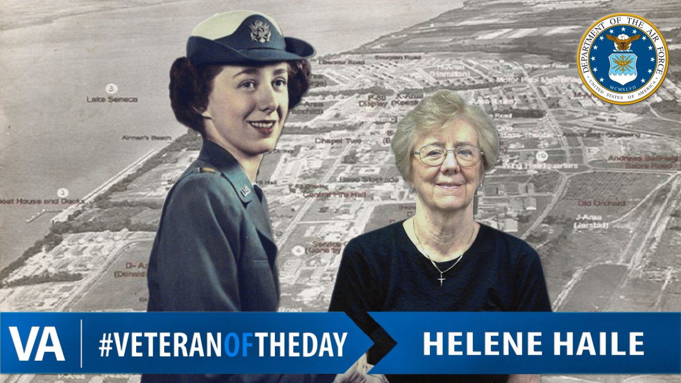 #VeteranOfTheDay Air Force Nurse Corps Veteran Helene Agatha Haile