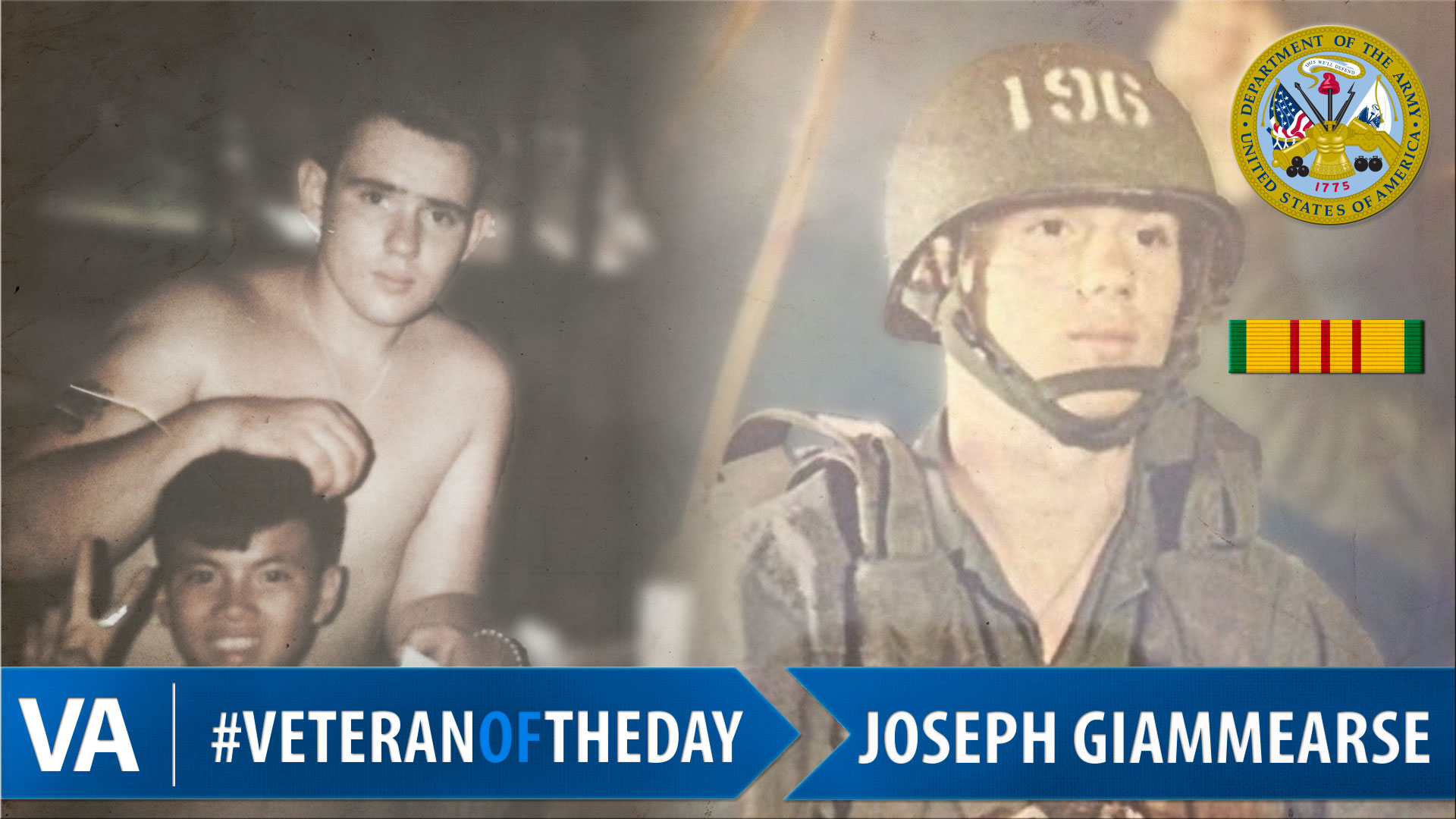 Joseph Giammearse - Veteran of the Day