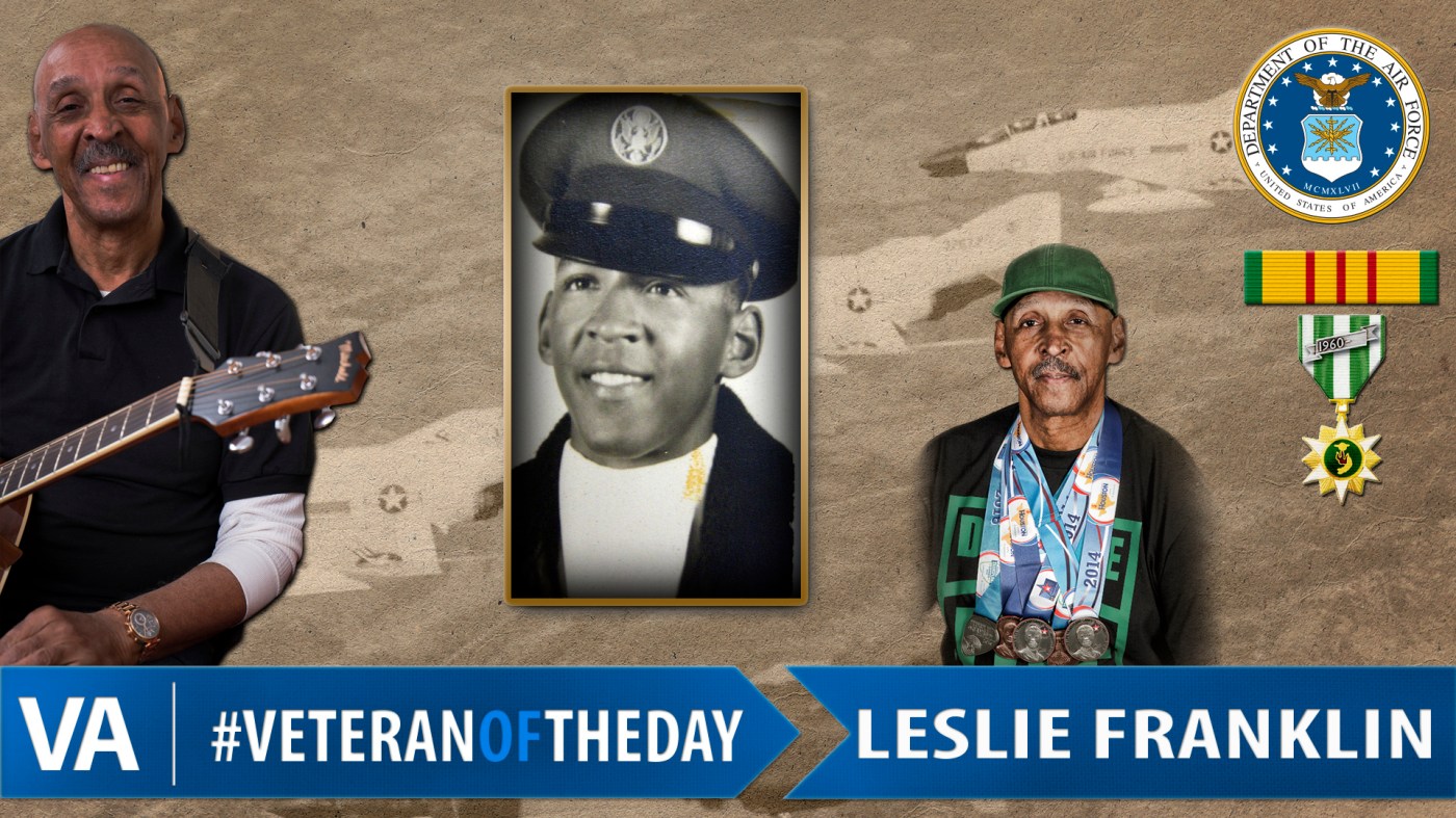 #VeteranOfTheDay Air Force Veteran Leslie Franklin