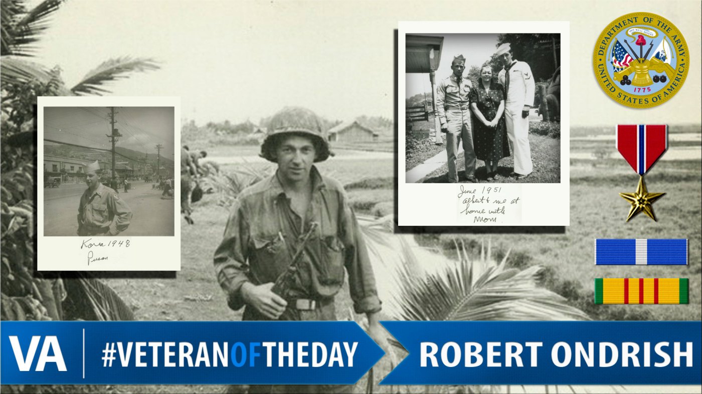 Robert Ondrish - Veteran of the Day