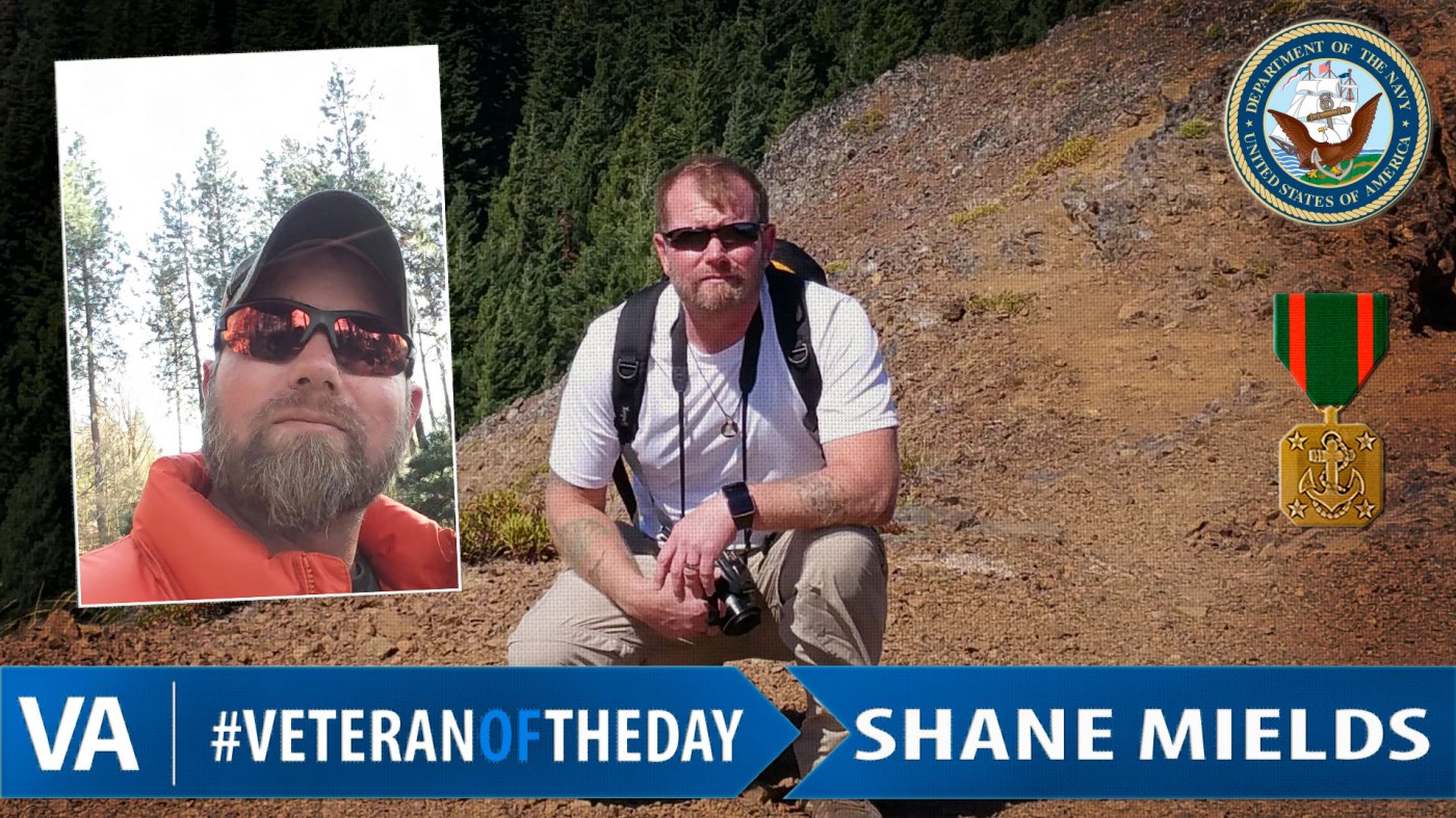 Shane Mields - Veteran of the Day