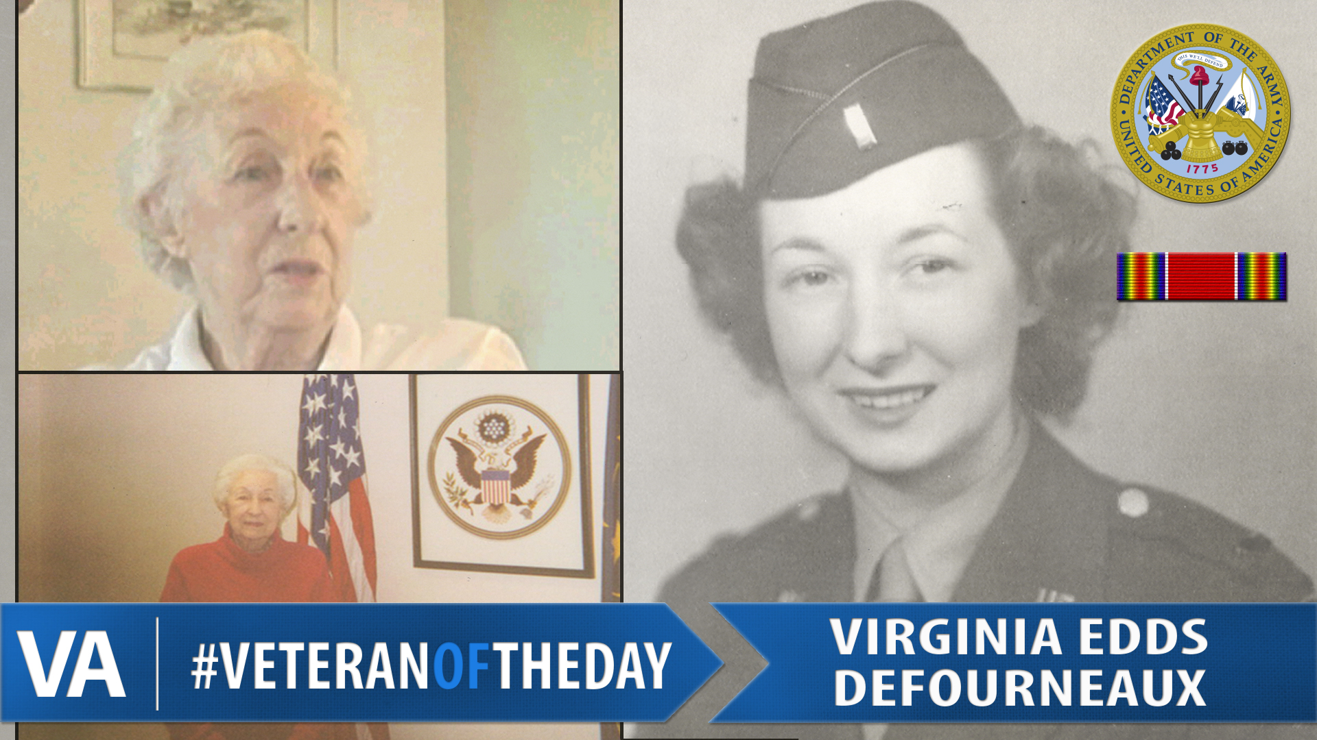 Virginia Edds Defourneaux - Veteran of the Day