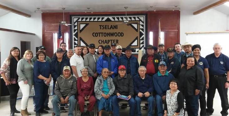 IMAGE: Tribal outreach group photo.