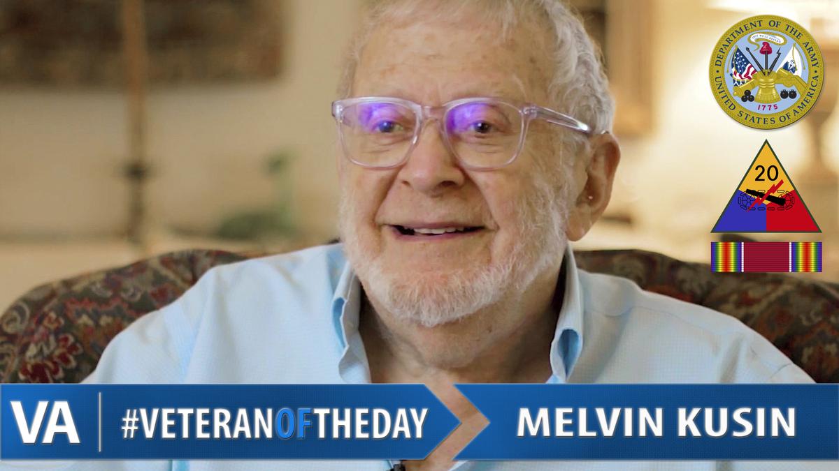 Melvin Kusin - Veteran of the Day