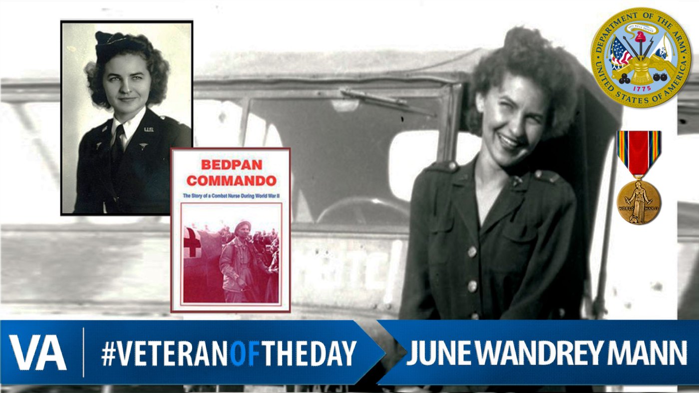June Wandrey Mann - Veteran of the Day