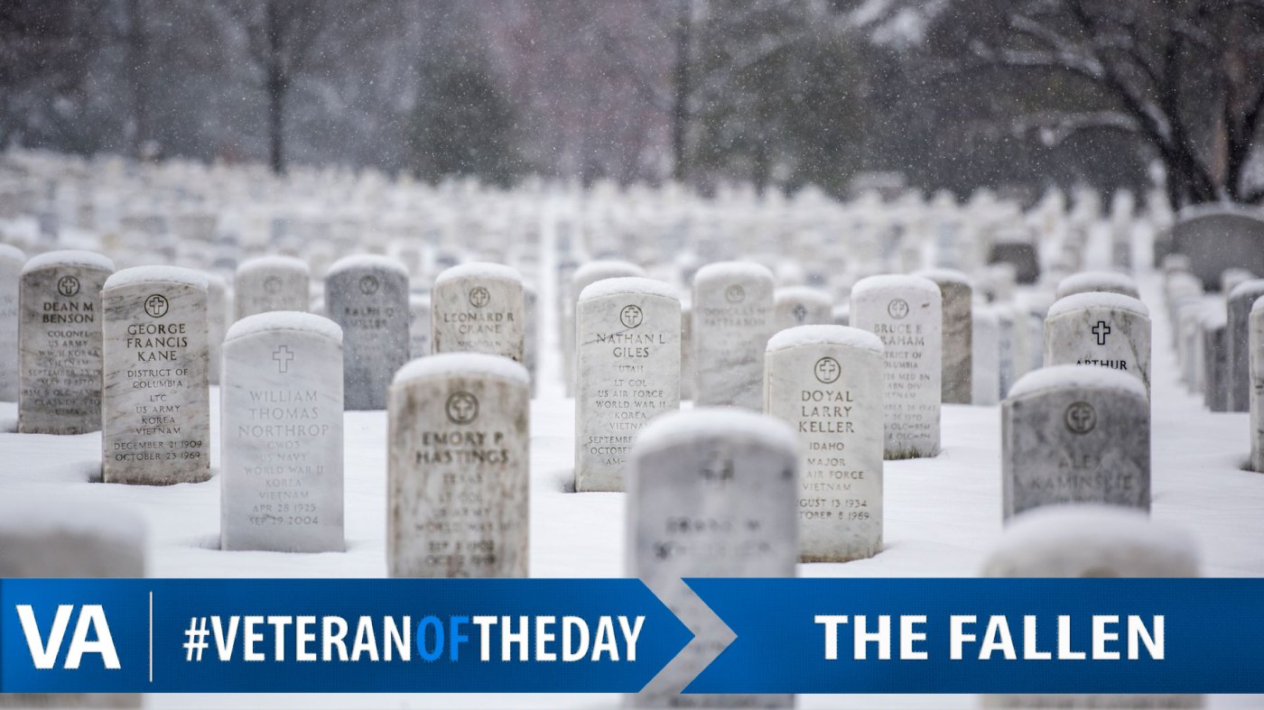 Memorial Day - Veteran of the Day