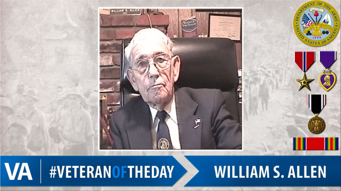 #VeteranOfTheDay Army Veteran William S. Allen