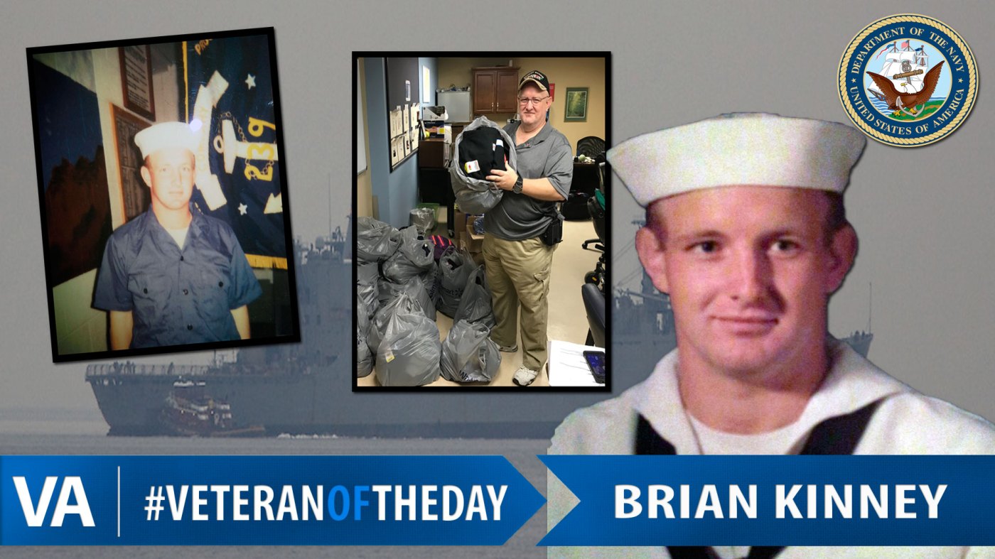 #VeteranOfTheDay Navy Veteran Brian Kinney