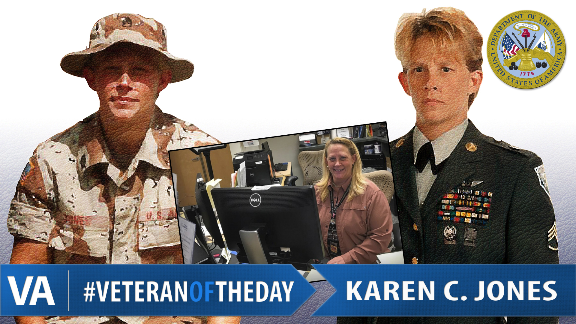 Karen Jones - Veteran of the Day