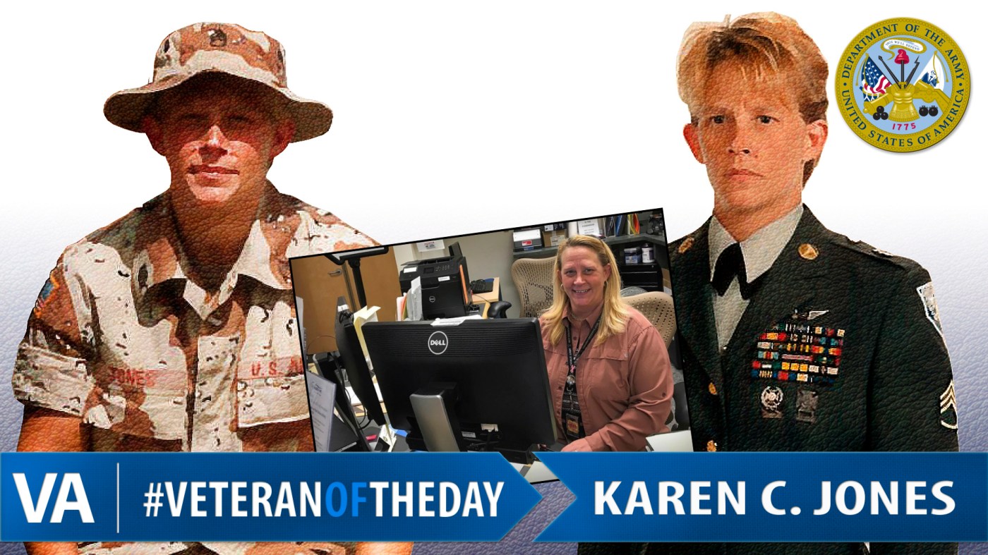 Karen Jones - Veteran of the Day