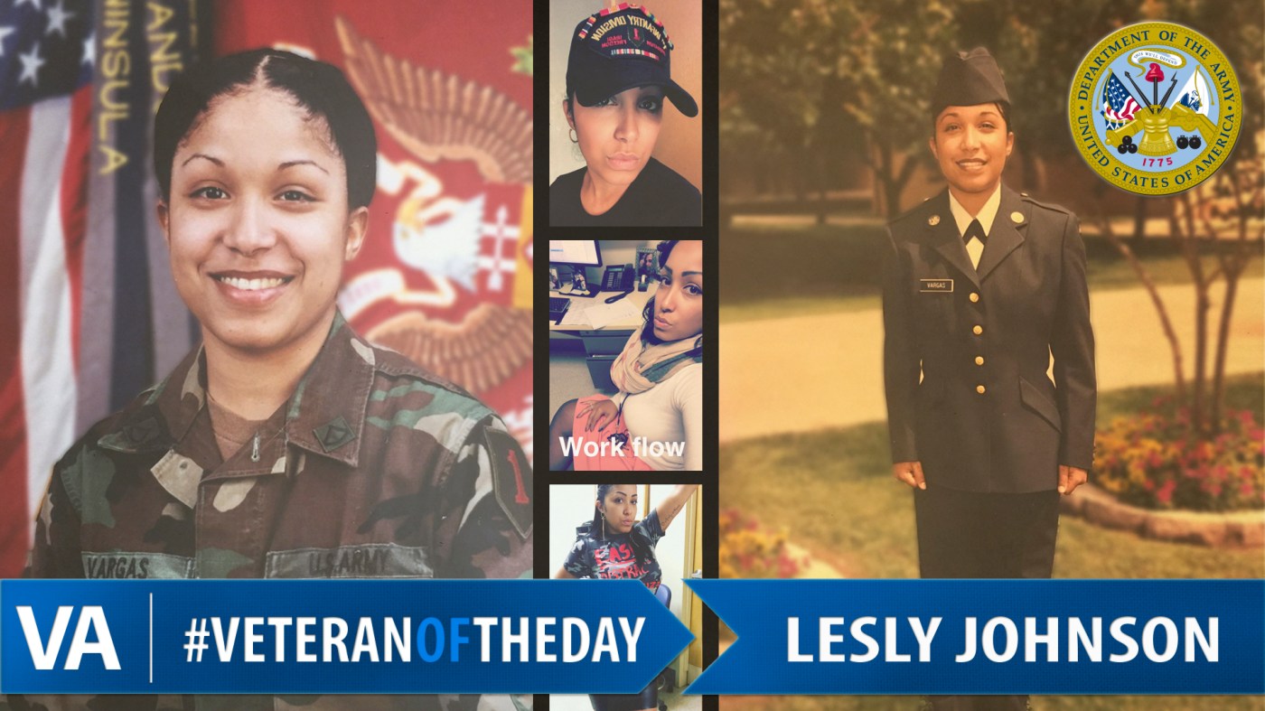 Lesly Johnson - Veteran of the Day