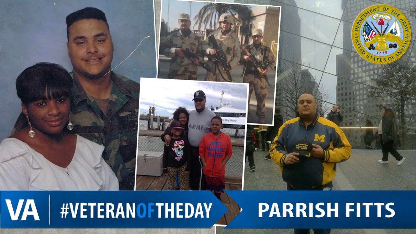 Parrish Andre Fitts - Veteran of the Day