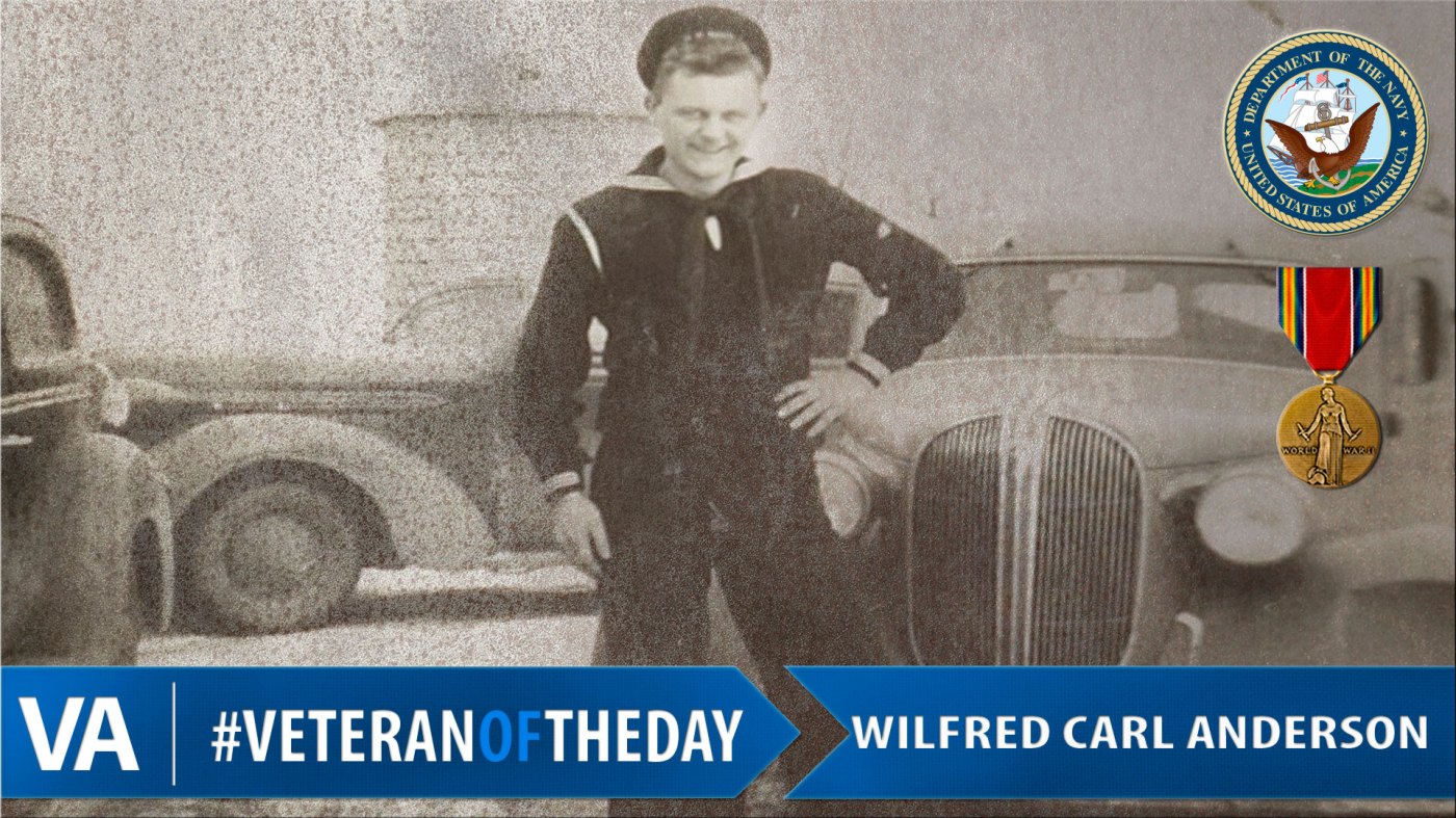 #VeteranOfTheDay Navy Veteran Wilfred Carl Anderson