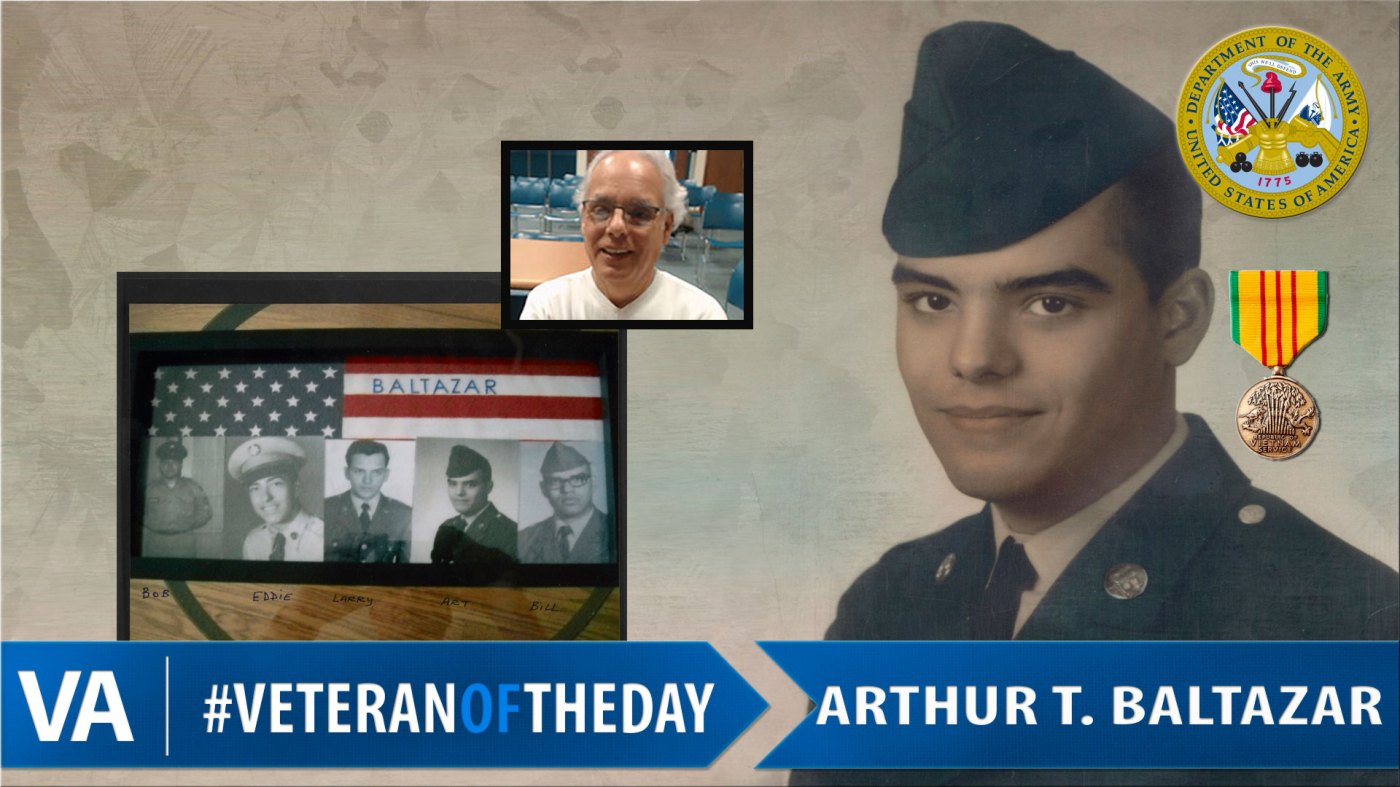#VeteranOfTheDay Army Veteran Arthur T. Baltazar