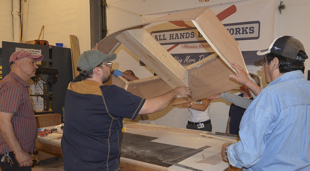 Boat project helps keep Veterans afloat
