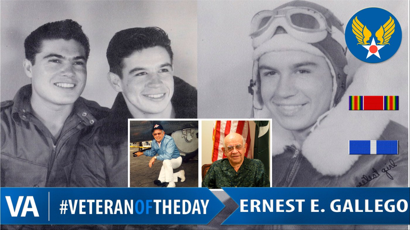 #VeteranOfTheDay Army Veteran Ernest E. Gallego