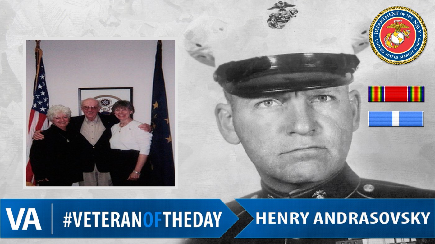#VeteranOfTheDay Marine Corps Veteran Henry W. Andrasovsky