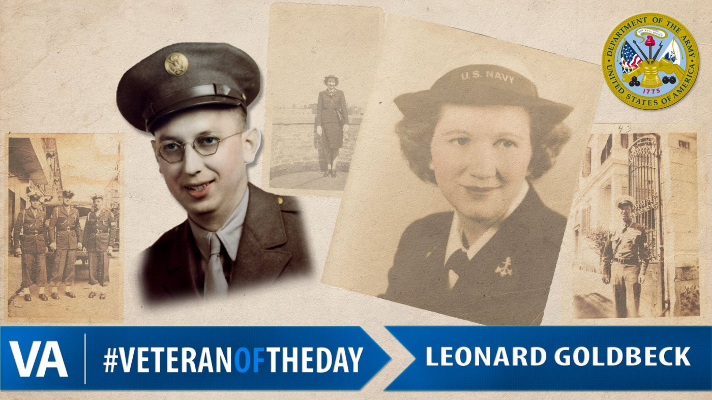 Leonard Goldbeck - Veteran of the Day