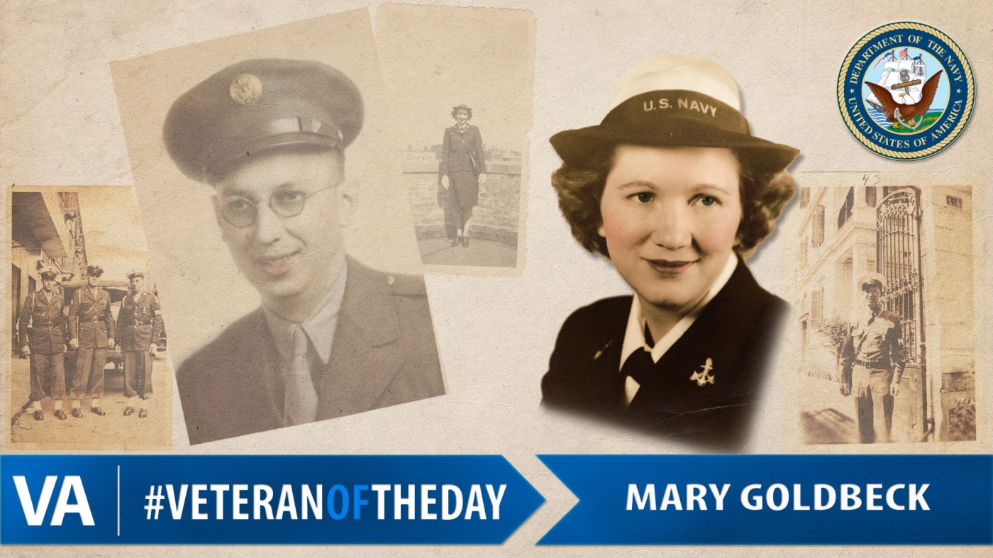 Mary Goldbeck - Veteran of the Day