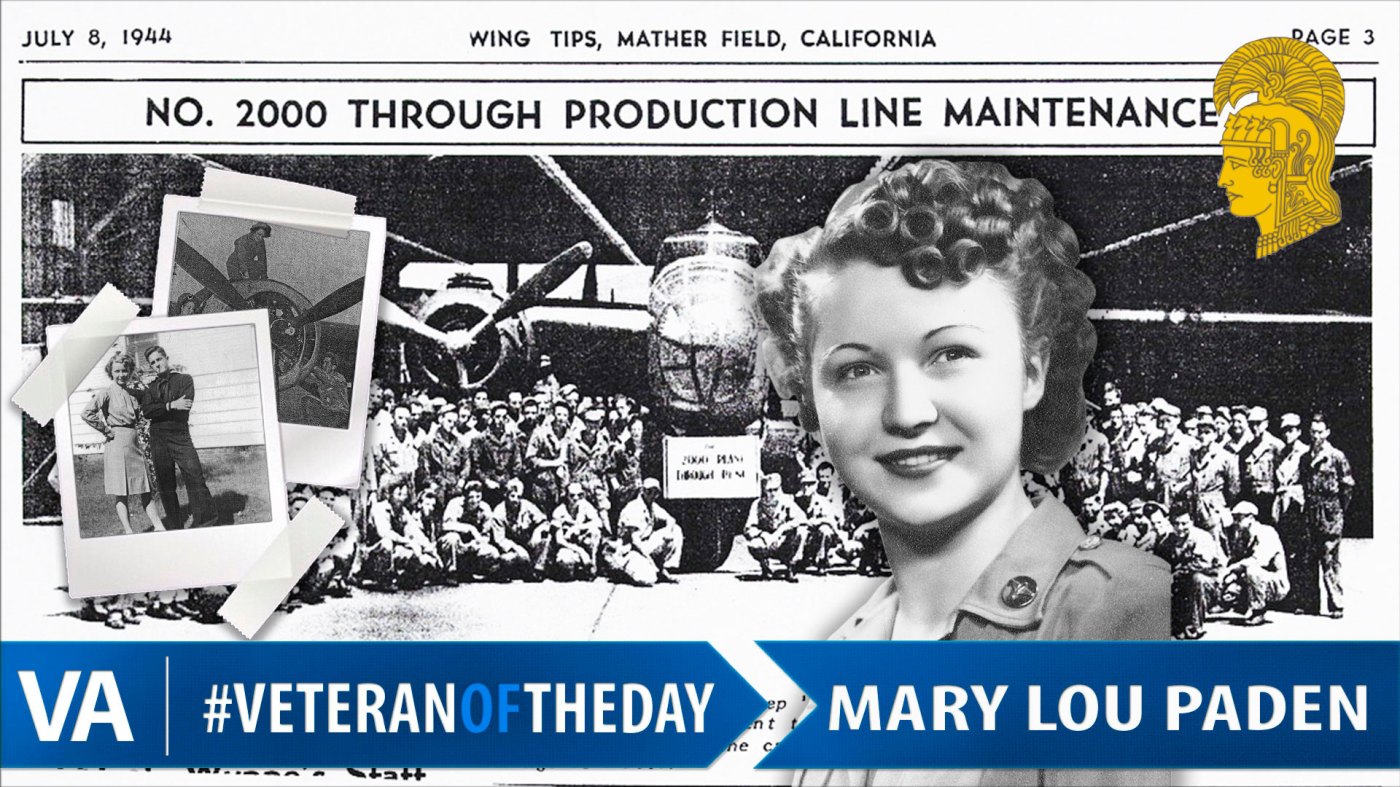 Mary Lou Paden - Veteran of the Day