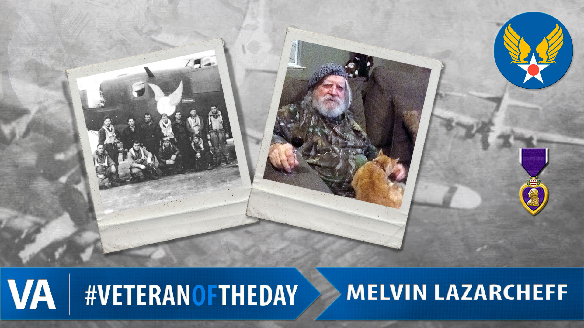 Melvin Lazarcheff - Veteran of the Day