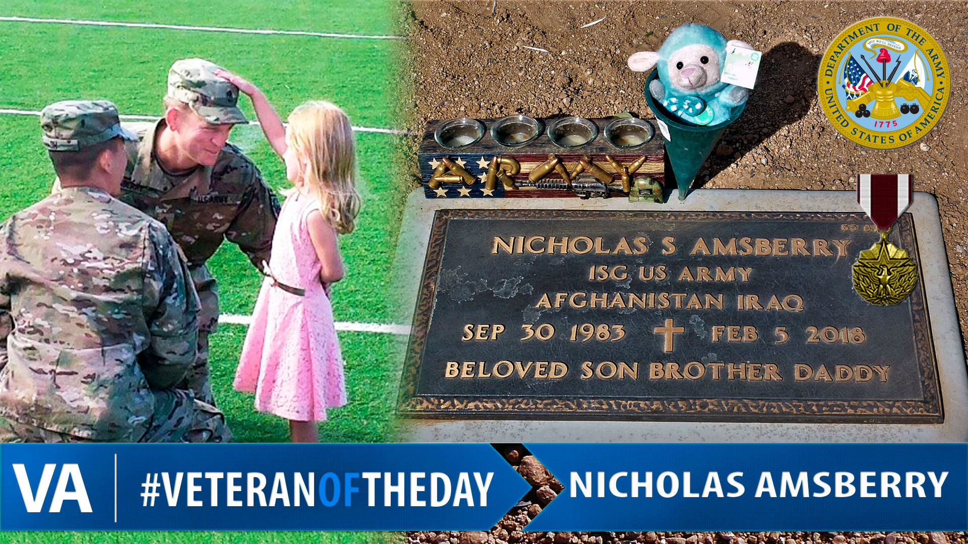 Nicholas Amsberry - Veteran of the Day