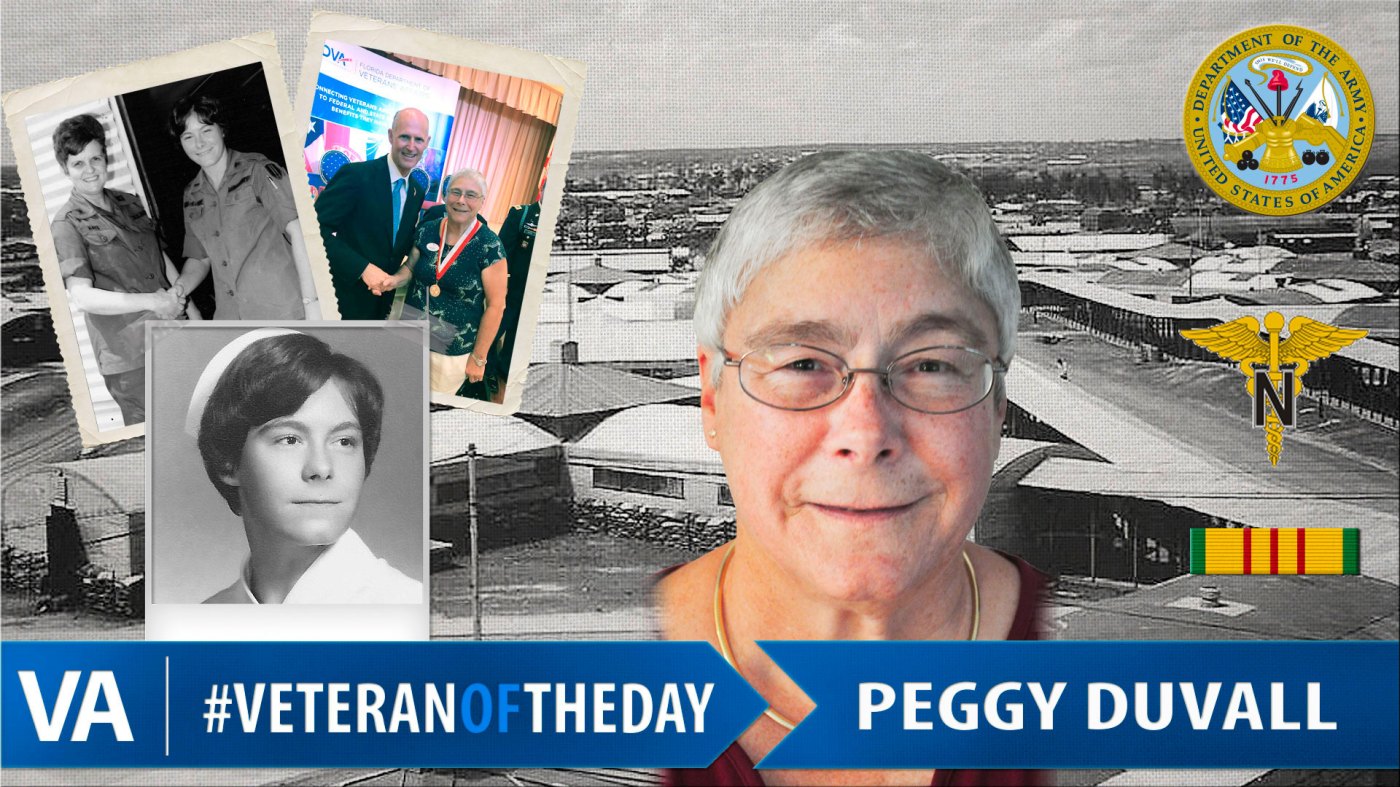 Peggy DuVall - Veteran of the Day