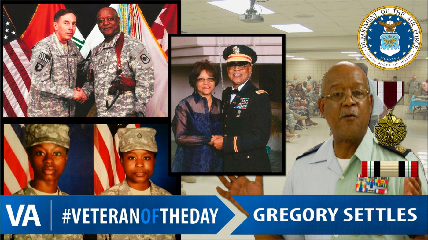 #VeteranOfTheDay Air Force Veteran Gregory Settles