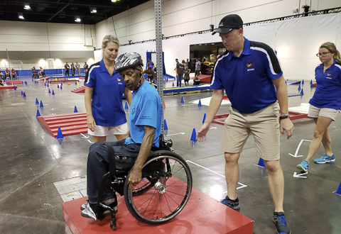 Despite struggles, Veteran finds solace in adaptive sports