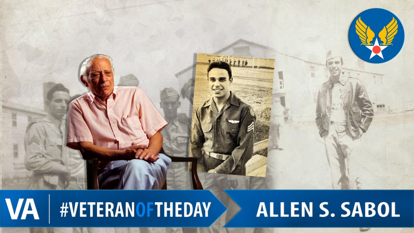 #VeteranOfTheDay Army Air Corps Forces Veteran Allen S. Sabol