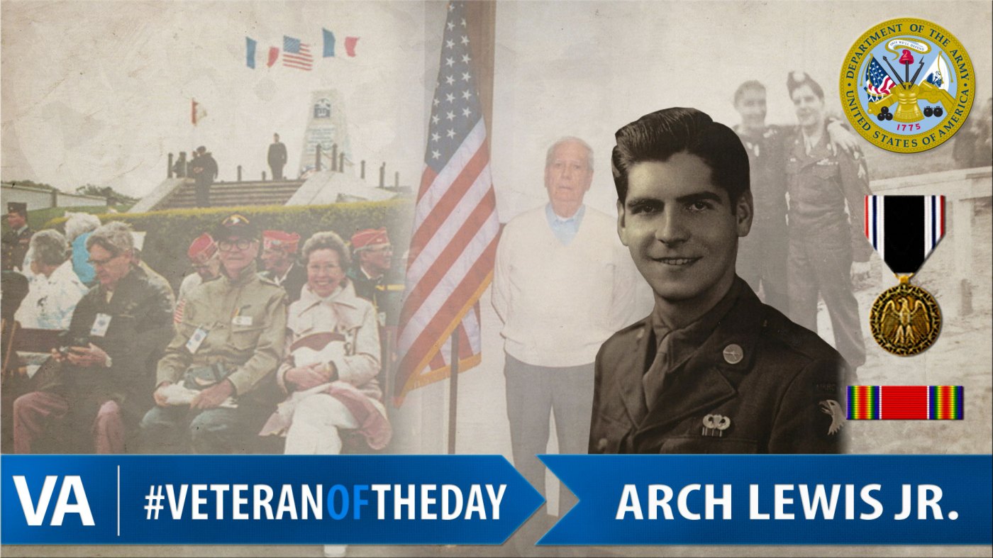 #VeteranOfTheDay Army Veteran Arch J. Lewis Jr