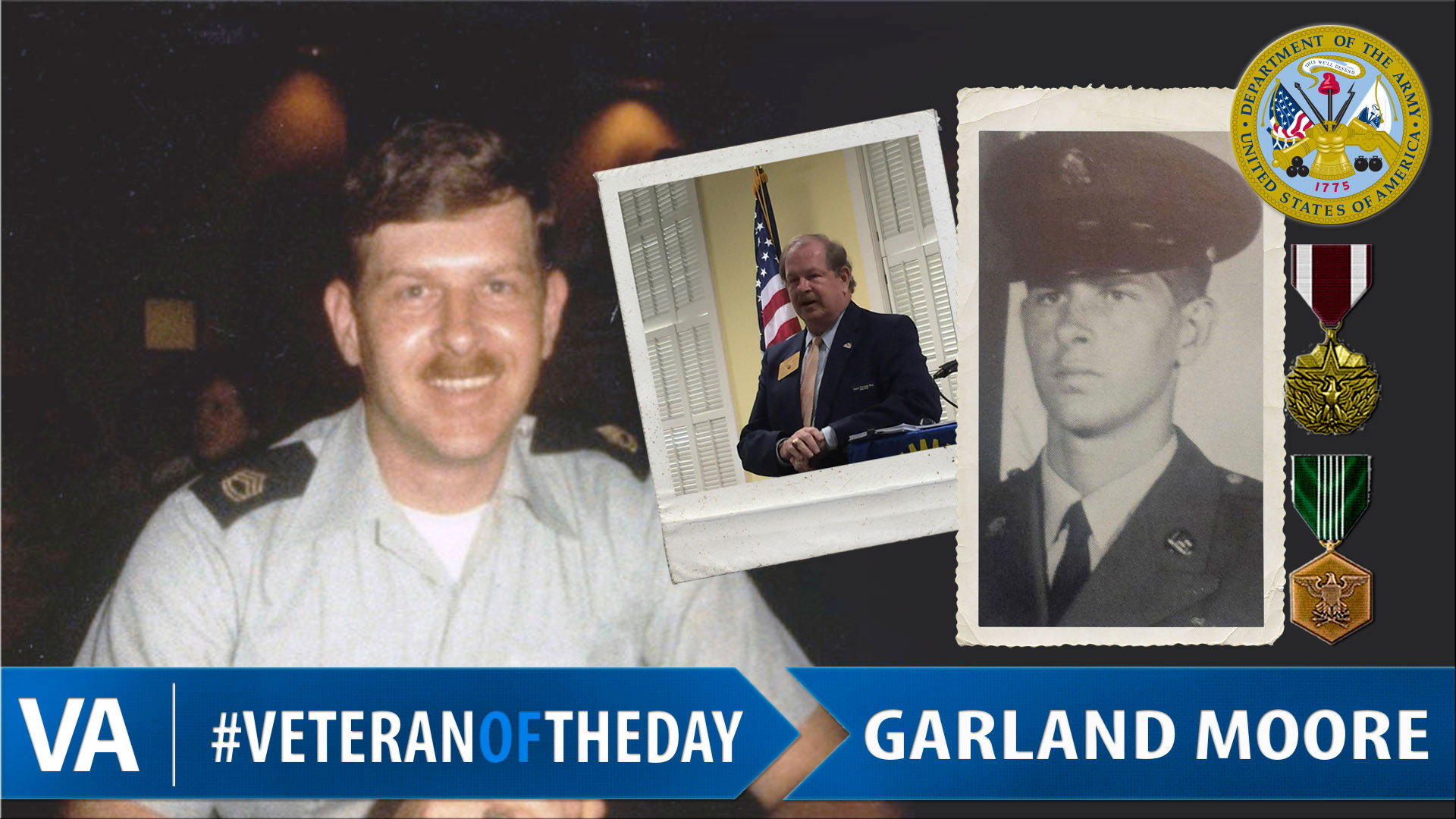 #VeteranOfTheDay Army Veteran Garland C. Moore - VA News
