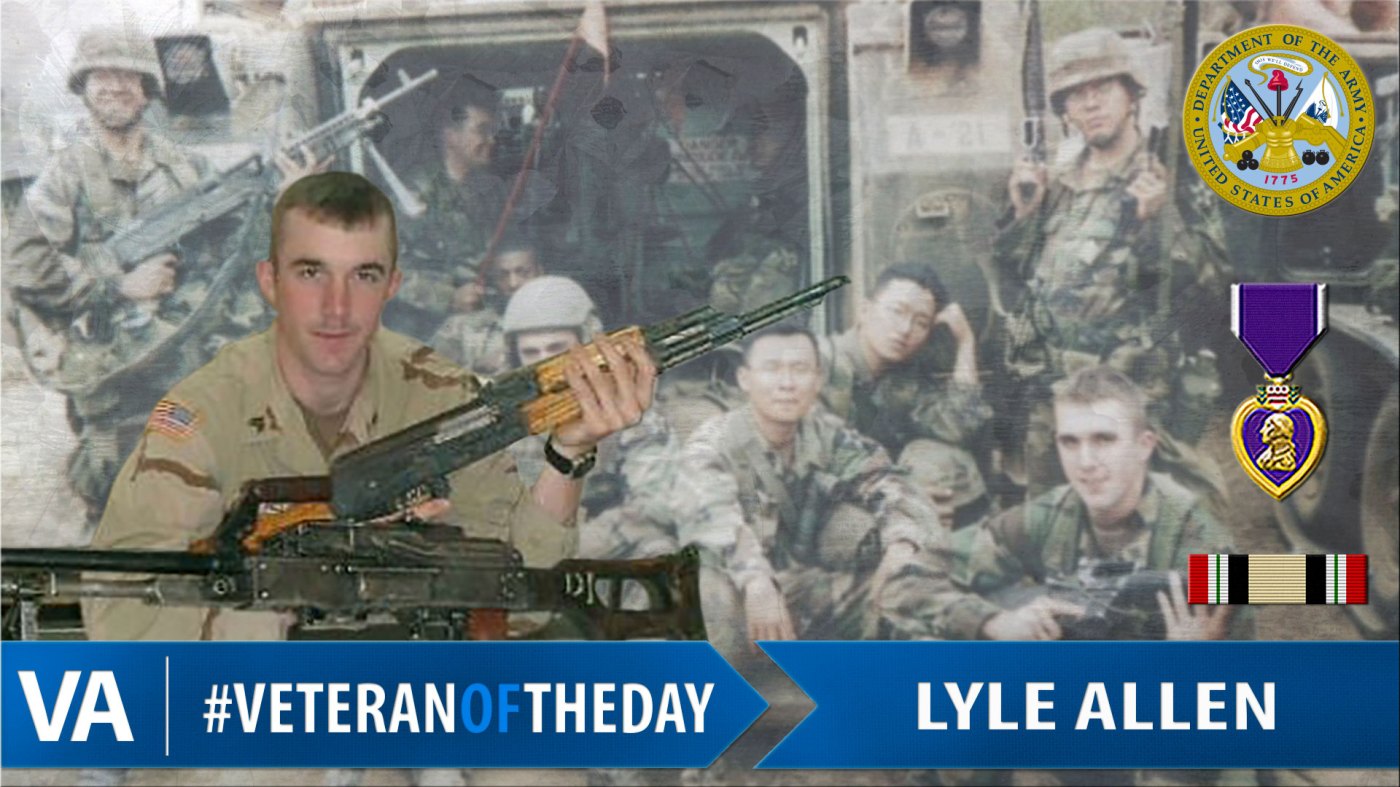#VeteranOfTheDay Army Veteran Lyle Allen