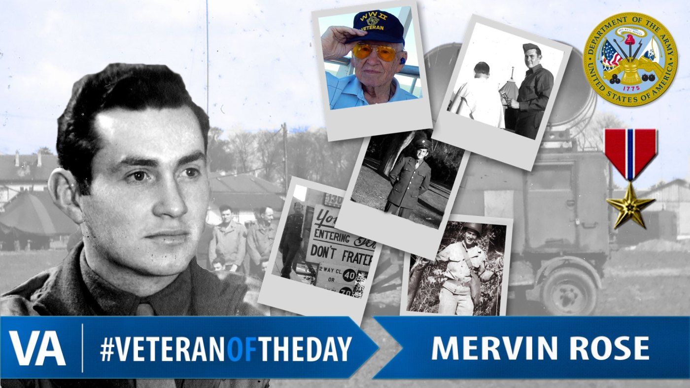 Mervin Rose - Veteran of the Day