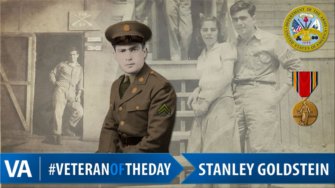 #VeteranOfTheDay Army Veteran Stanley Goldstein