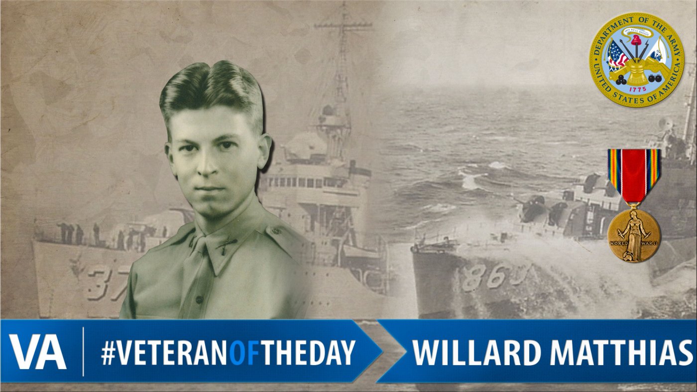 #VeteranOfTheDay Army Veteran Willard C. Matthias